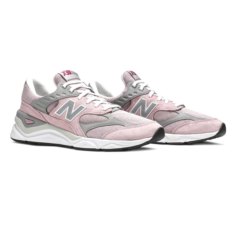 New Balance X-90 Life Style Casual Running Sneaker Size 10.5 Pink Gray MSX90RMN